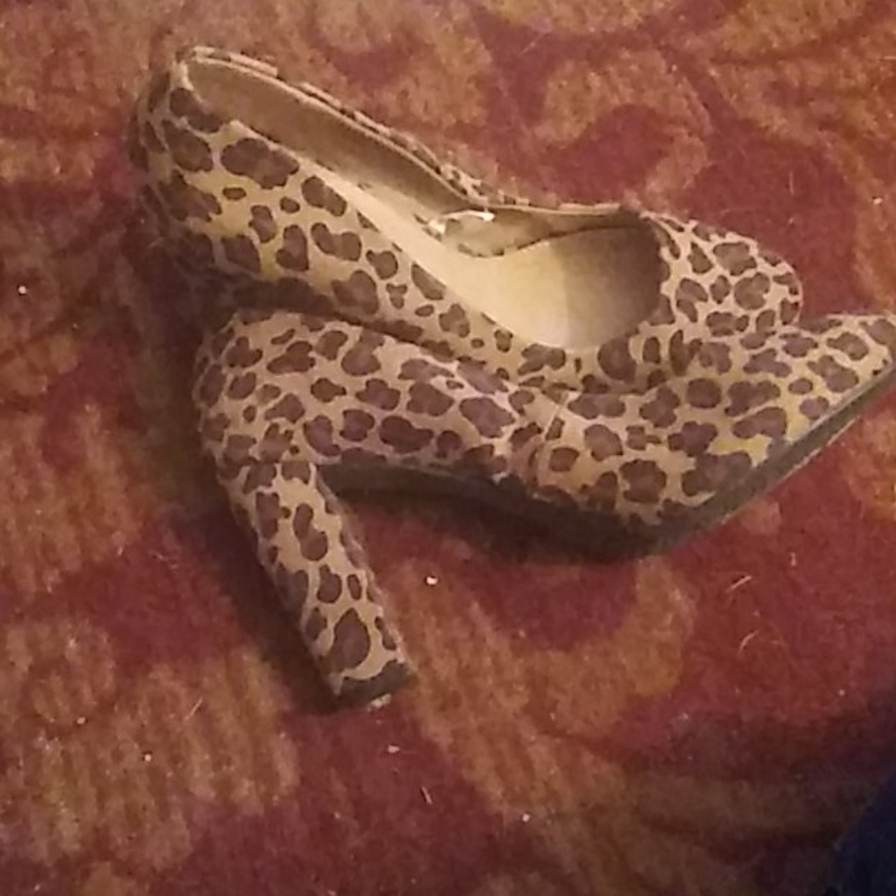 Ladies Print Pump